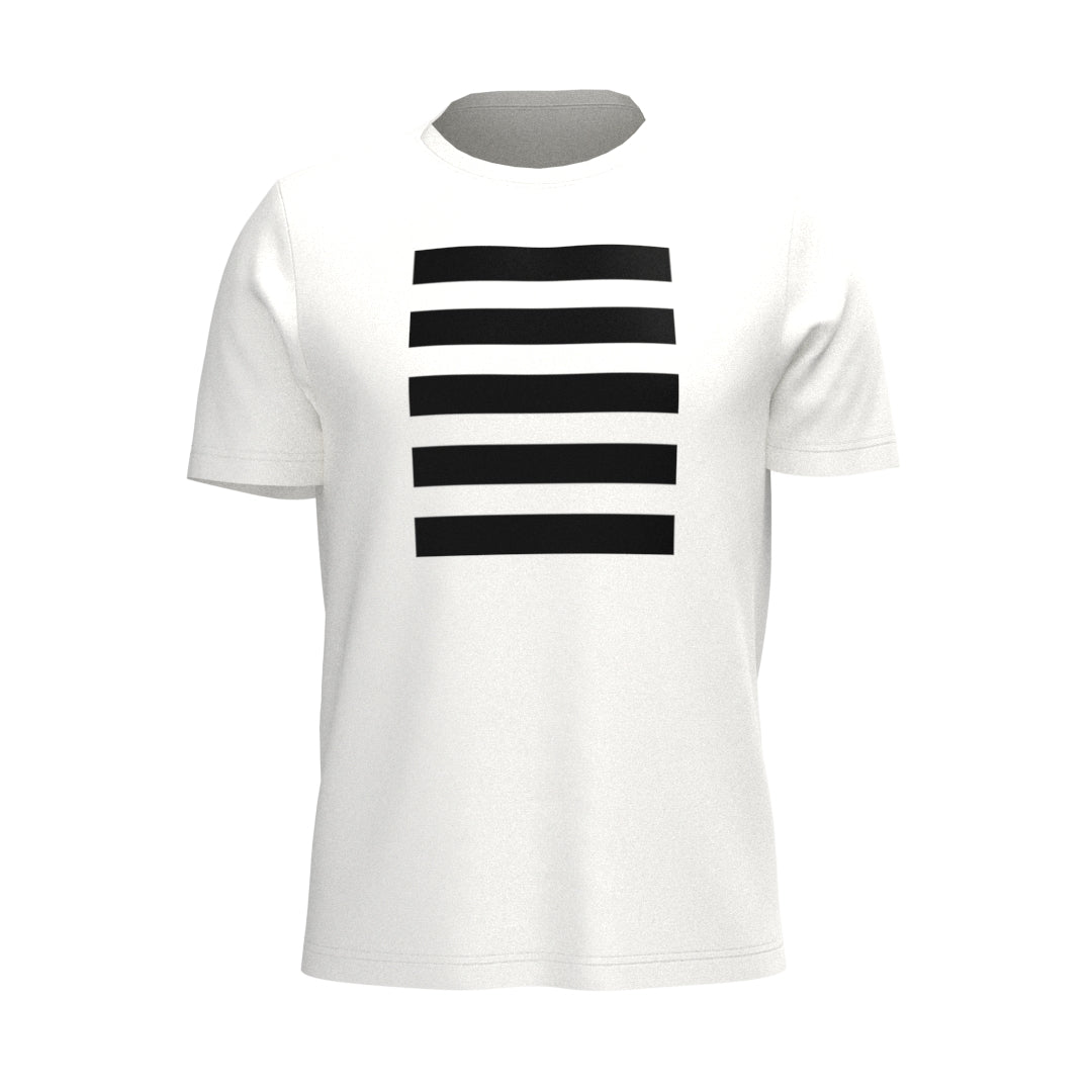 Men's White Crew Tee